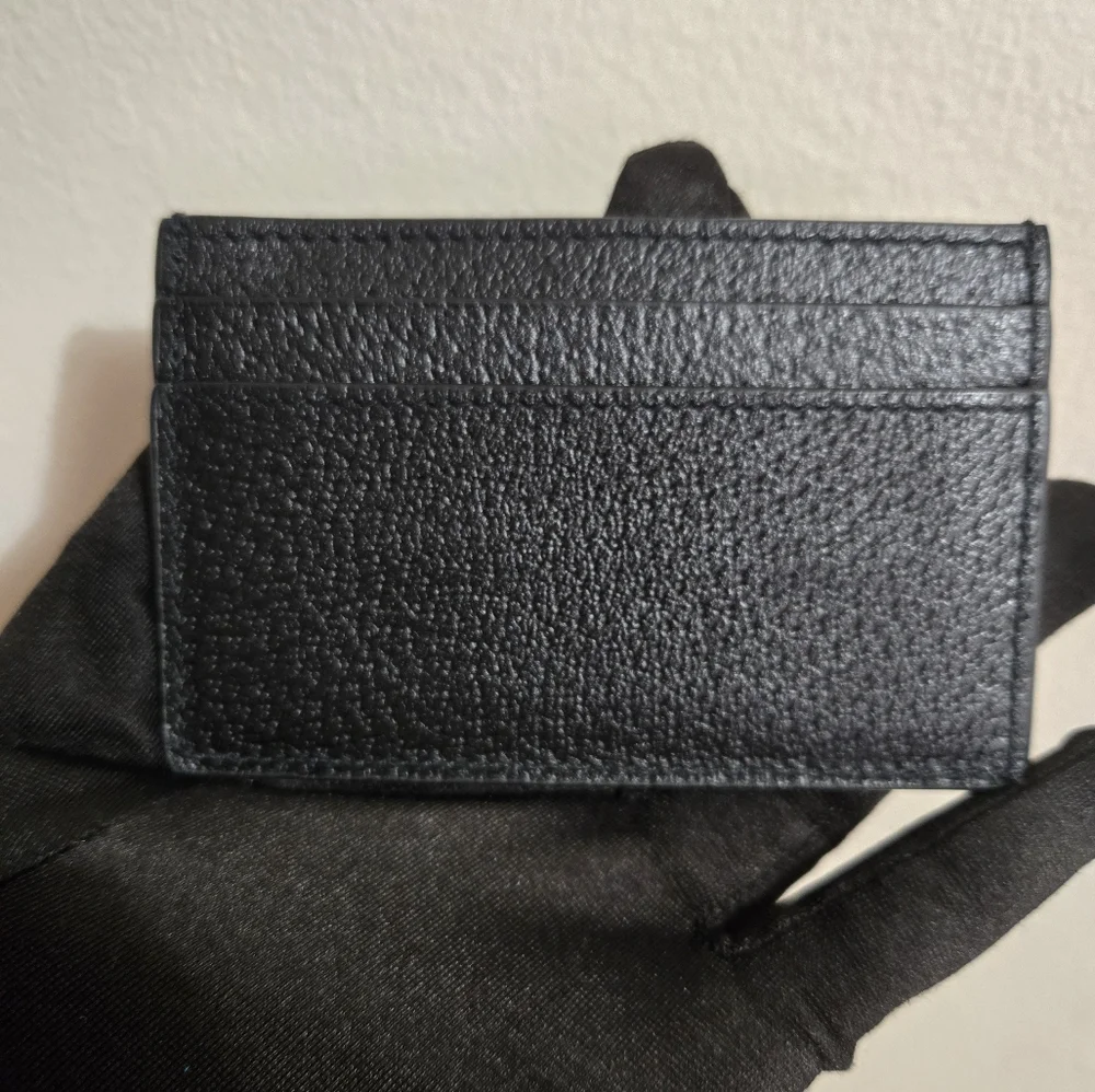 Gucci Off The Grid Rare Blue and Black Card Holder.